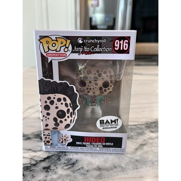 Funko Pop! Animation- Junji Ito - Cursed Hideo #916 -BAM Exclusive New in Box - Picture 1 of 4